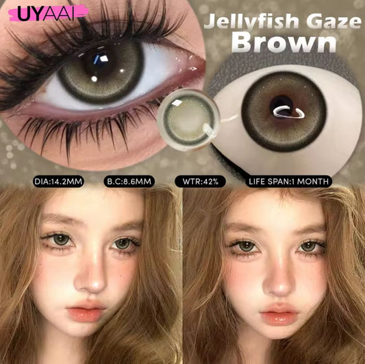Jellyfish Gaze Brown